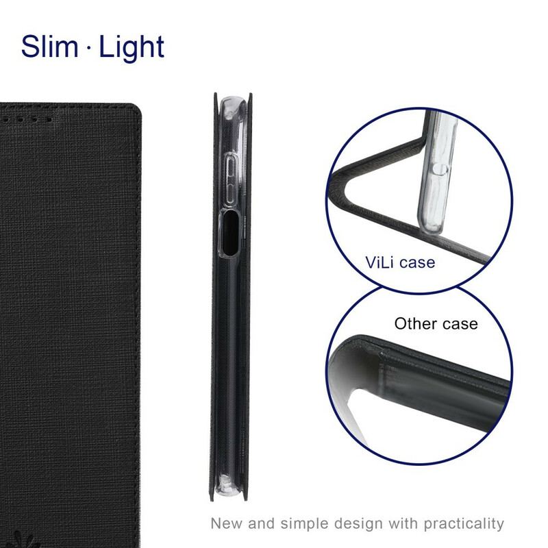 Capa De Celular Para Poco M3 Pro 5G Flip Vili Dmx Texturizado