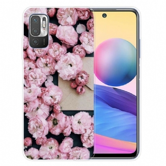 Capa De Celular Para Poco M3 Pro 5G Flores Intensas
