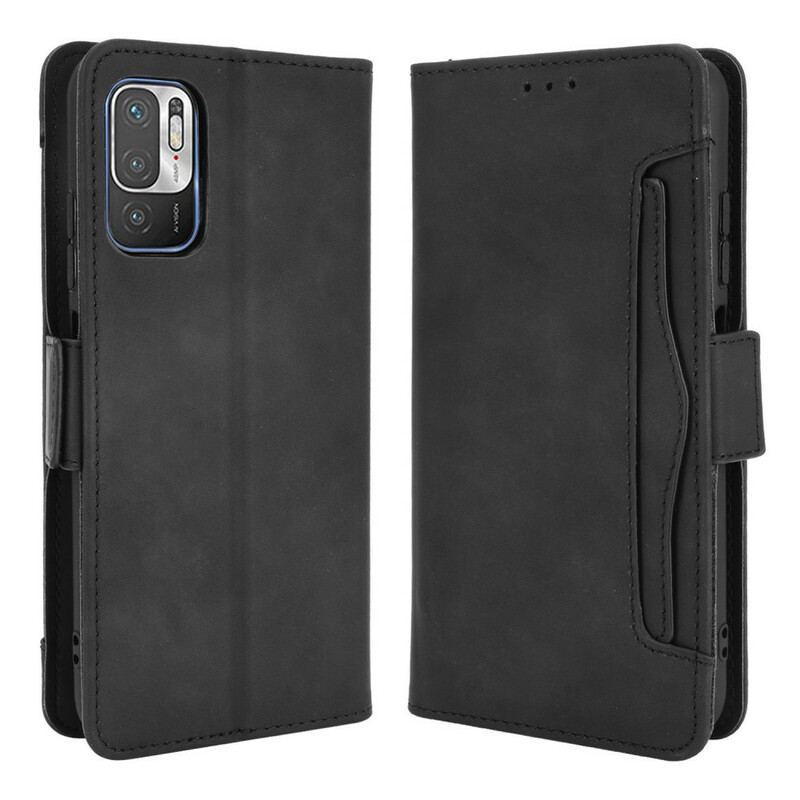 Capa Folio Para Poco M3 Pro 5G Cartões Múltiplos