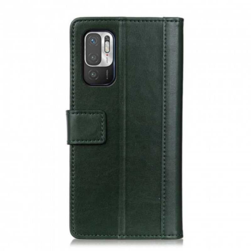 Capa Folio Para Poco M3 Pro 5G Estilo De Couro
