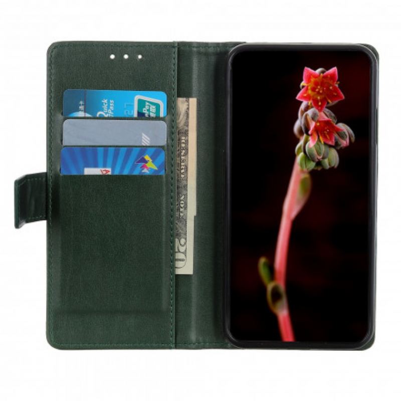 Capa Folio Para Poco M3 Pro 5G Estilo De Couro