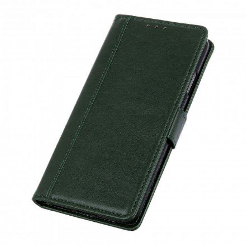 Capa Folio Para Poco M3 Pro 5G Estilo De Couro