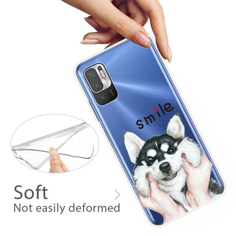 Capa Para Poco M3 Pro 5G Cachorro Sorridente