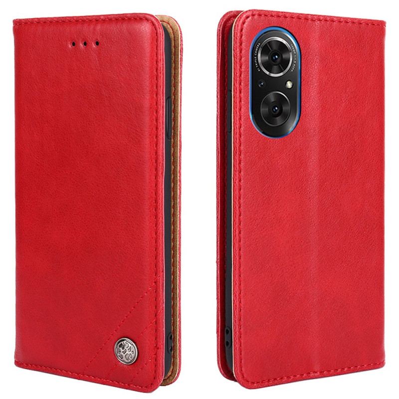 Capa De Celular Para Honor 50 SE Flip Rebites Decorativos