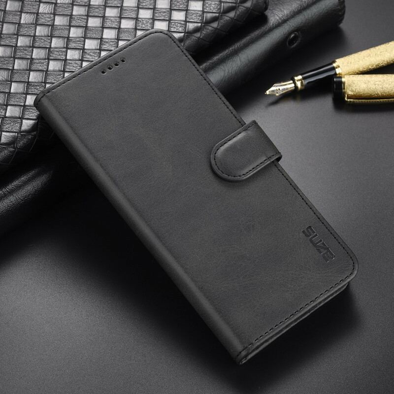 Capa Flip Para Honor 50 SE Efeito Couro Azns