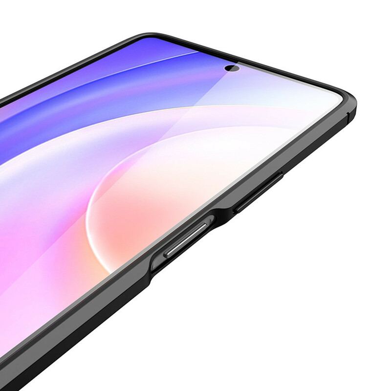 Capa Para Honor 50 SE Linha Dupla Efeito Couro Litchi