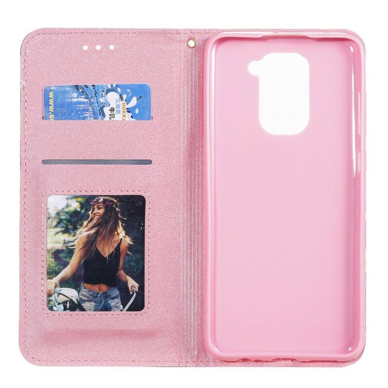 Capa De Celular Para Xiaomi Redmi Note 9 Flip Margaridas