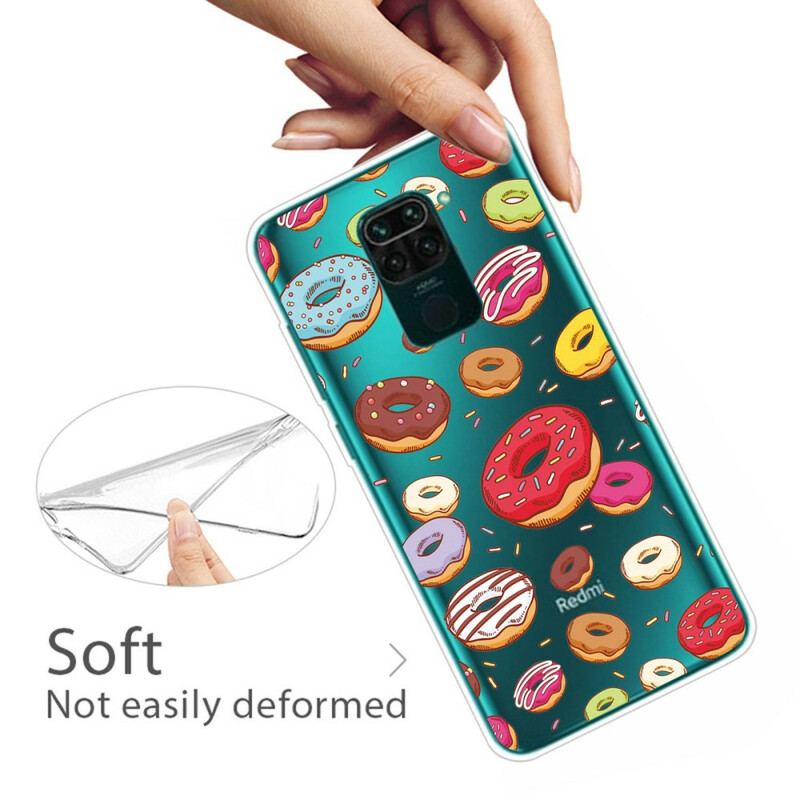 Capa Para Xiaomi Redmi Note 9 Amo Rosquinhas