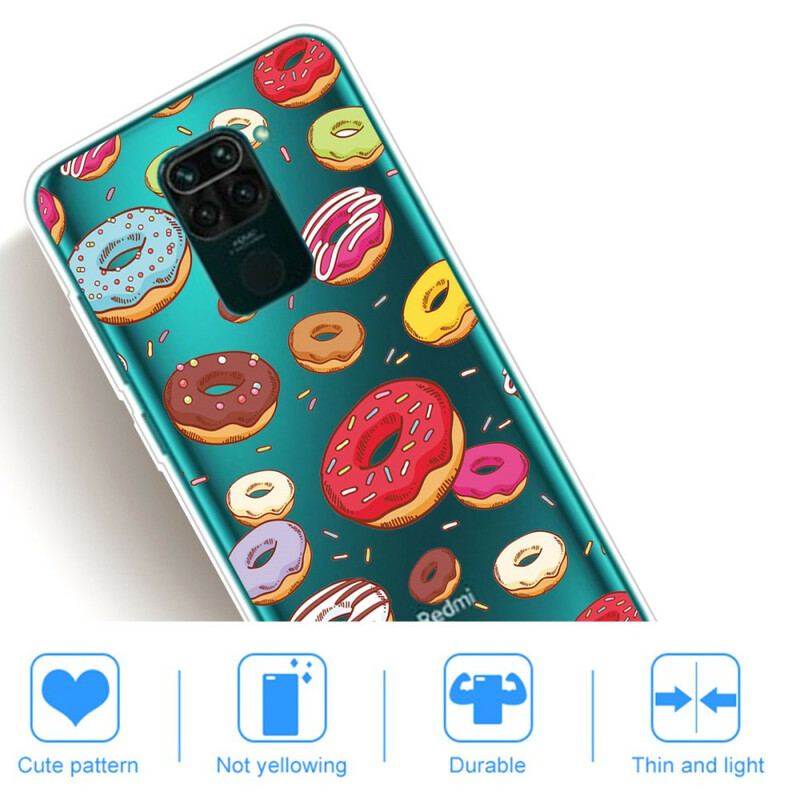 Capa Para Xiaomi Redmi Note 9 Amo Rosquinhas