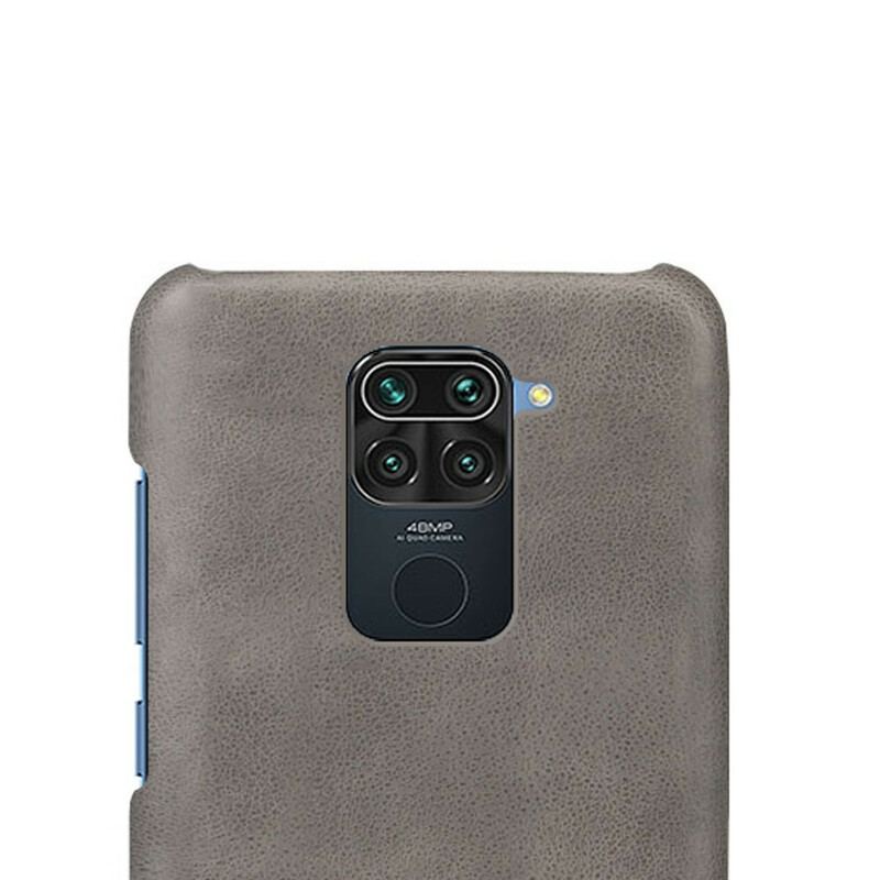 Capa Para Xiaomi Redmi Note 9 Efeito Couro Ksq