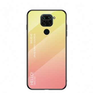 Capa Para Xiaomi Redmi Note 9 Olá Vidro Temperado