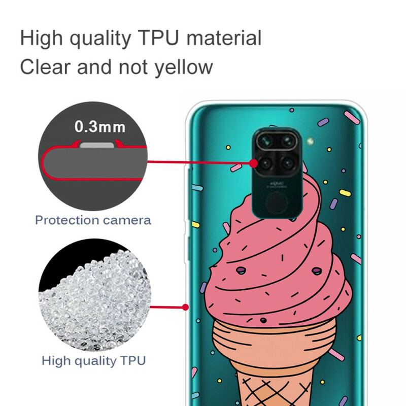 Capa Para Xiaomi Redmi Note 9 Sorvete