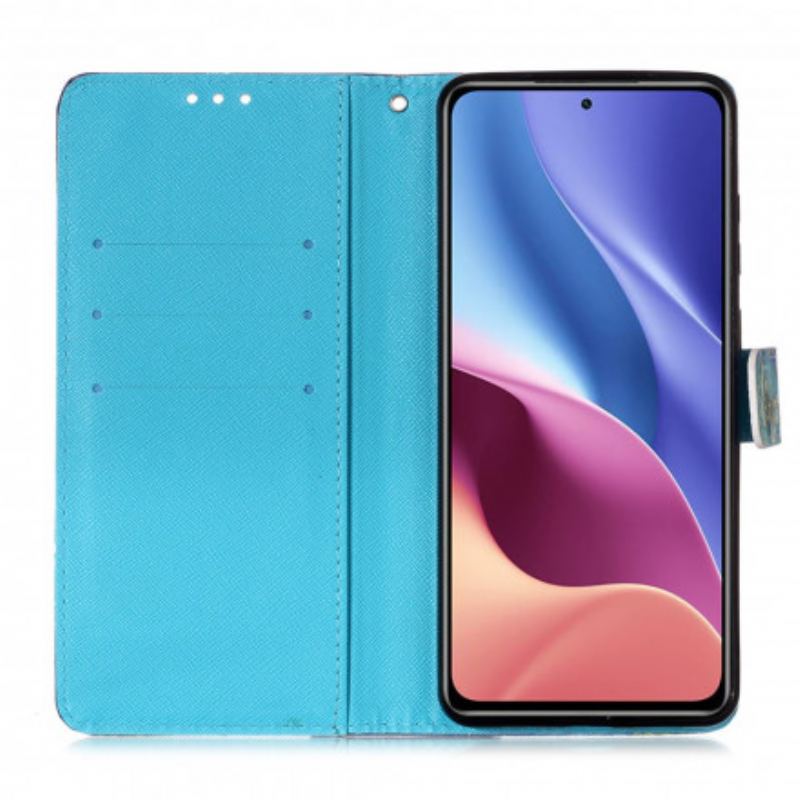 Capa Flip Para Poco F3 Dona Coruja