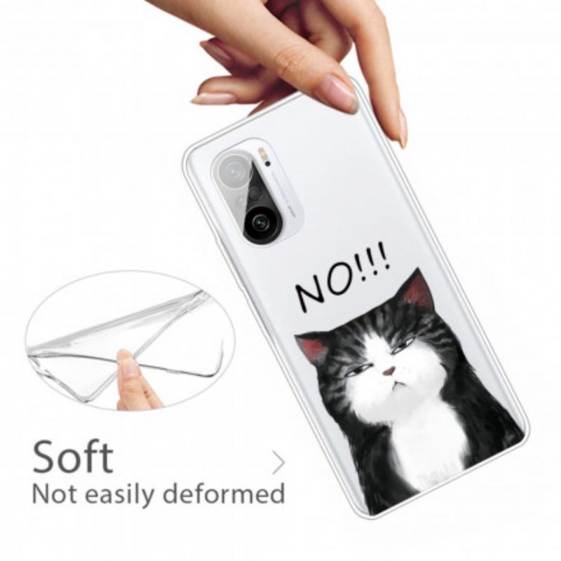 Capa Para Poco F3 O Gato Que Diz Não
