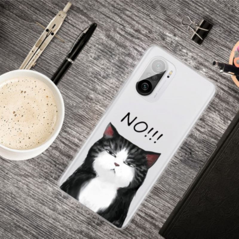 Capa Para Poco F3 O Gato Que Diz Não