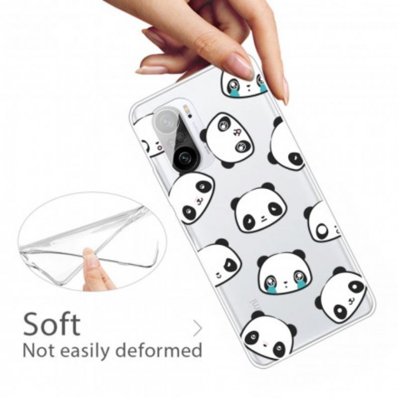 Capa Para Poco F3 Pandas Sentimentais