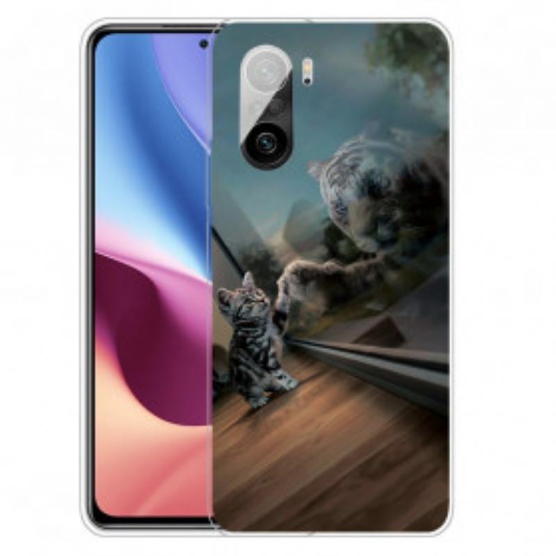 Capa Para Poco F3 Sonho De Gatinho