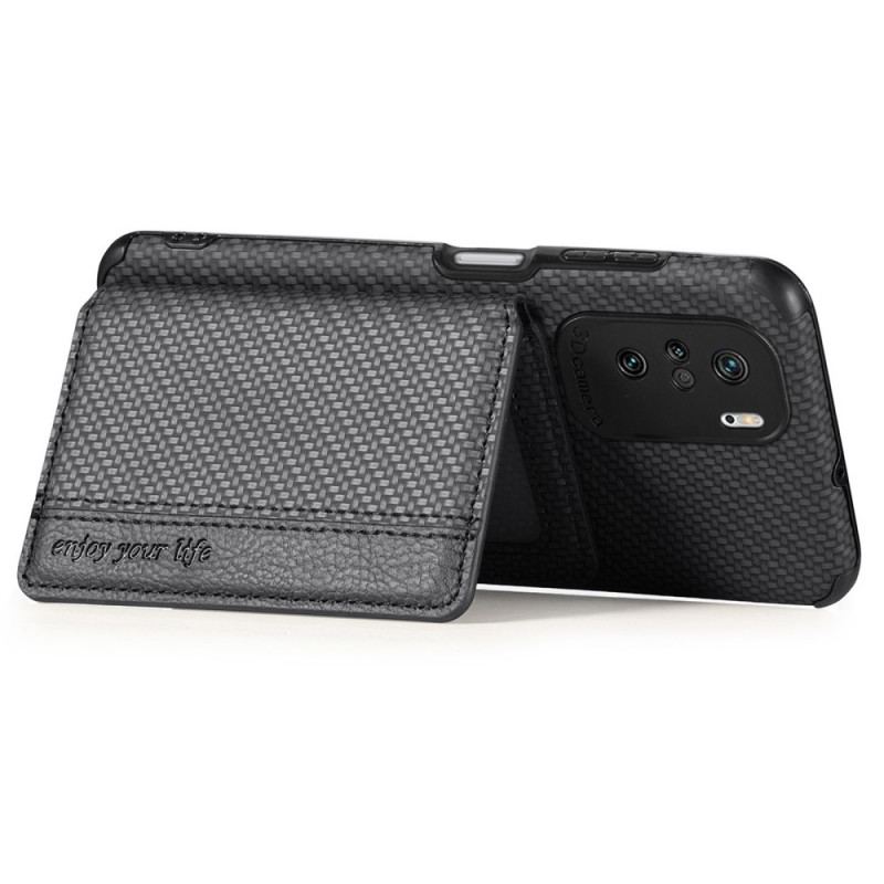 Capa Para Poco F3 Suporte Para Cartão Rfid