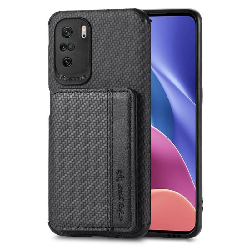 Capa Para Poco F3 Suporte Para Cartão Rfid