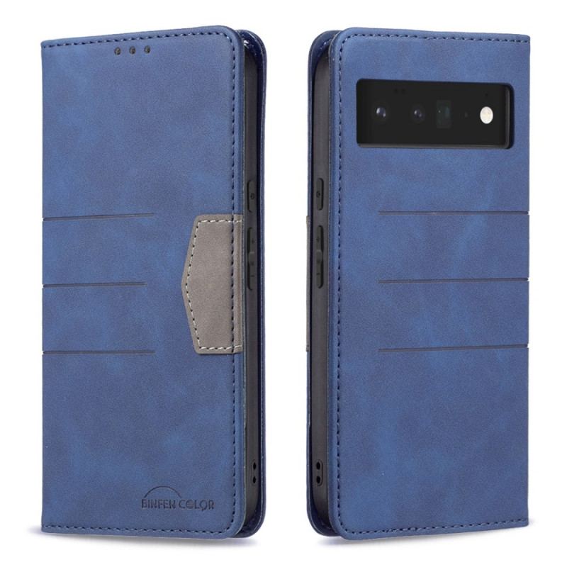 Capa De Celular Para Google Pixel 6 Pro Flip Cor Binfen