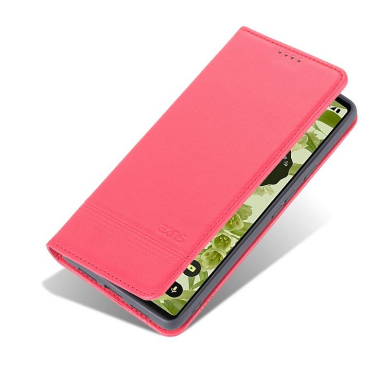 Capa De Celular Para Google Pixel 6 Pro Flip Estilo De Couro Azns