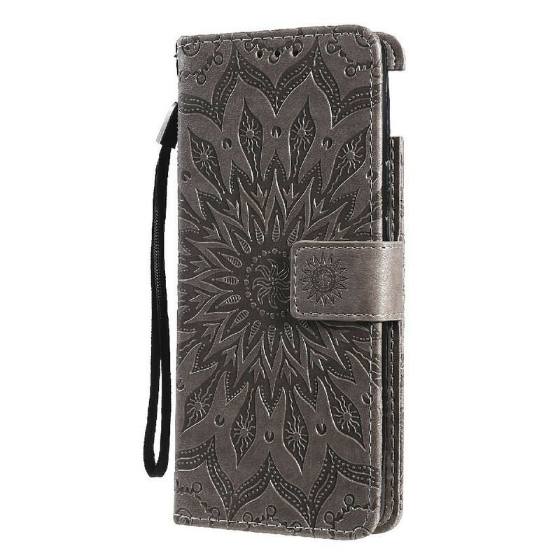Capa Flip Para Google Pixel 6 Pro Flor Do Sol
