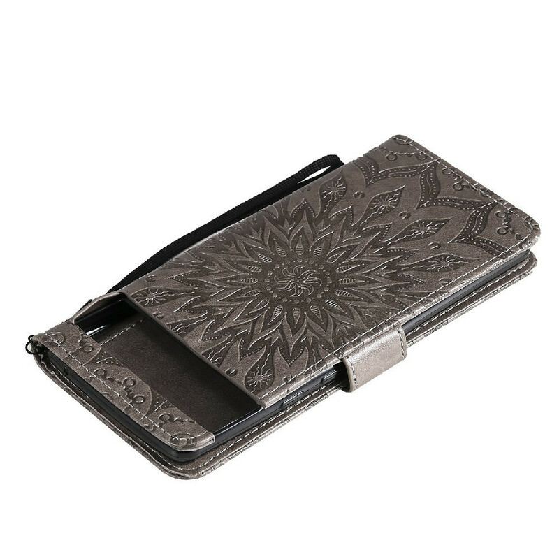 Capa Flip Para Google Pixel 6 Pro Flor Do Sol