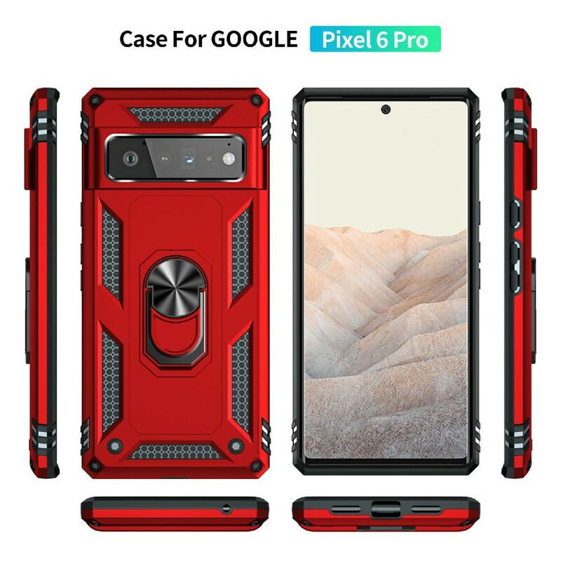 Capa Para Google Pixel 6 Pro Anel Premium