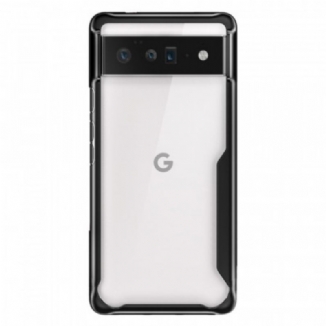 Capa Para Google Pixel 6 Pro Híbrido De Borda Chanfrada