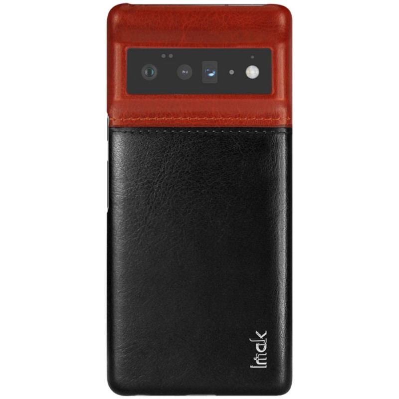 Capa Para Google Pixel 6 Pro Imak Série Ruiyi Efeito Couro