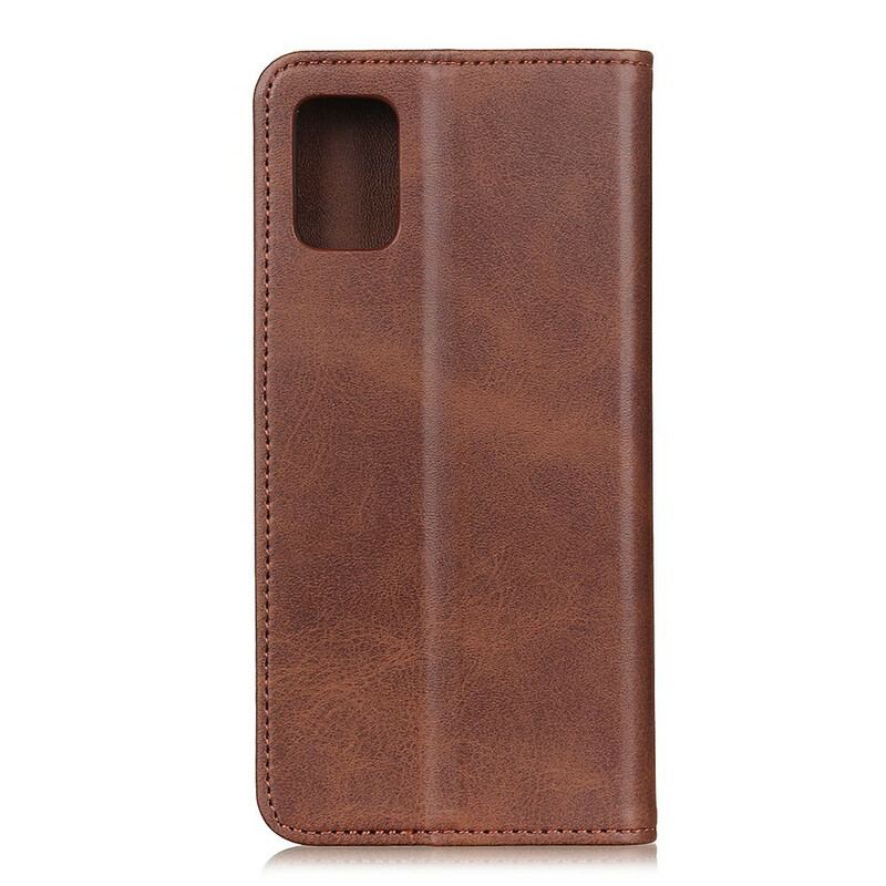 Capa De Celular Para Samsung Galaxy Note 20 Ultra Flip Couro Rachado Elegância