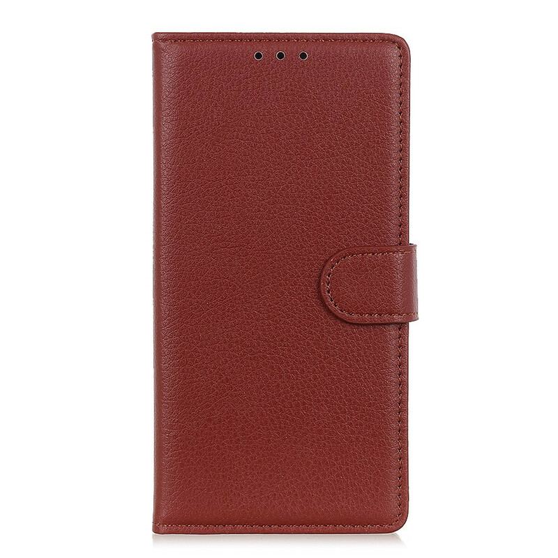Capa Flip Para Samsung Galaxy Note 20 Ultra Textura Lichia