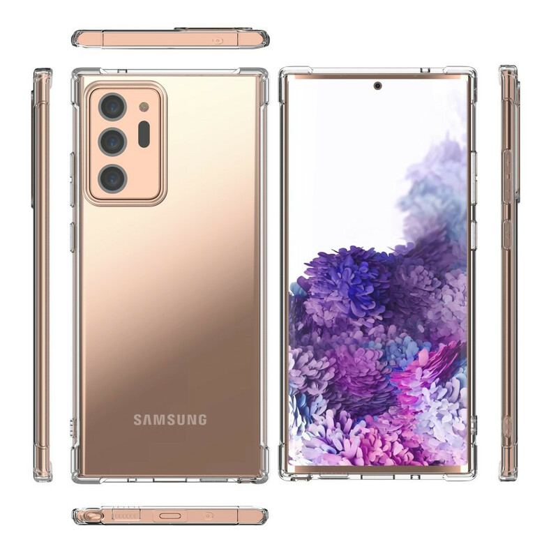 Capa Para Samsung Galaxy Note 20 Ultra Almofadas Leeu Transparentes