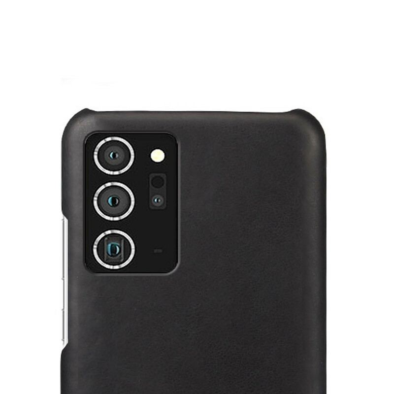 Capa Para Samsung Galaxy Note 20 Ultra Efeito Couro Ksq