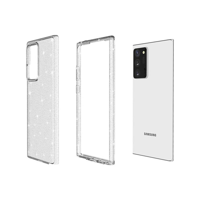 Capa Para Samsung Galaxy Note 20 Ultra Glitter Em Pó