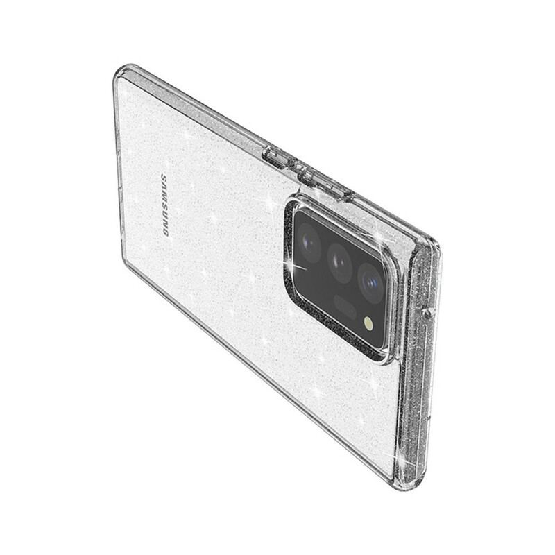Capa Para Samsung Galaxy Note 20 Ultra Glitter Em Pó