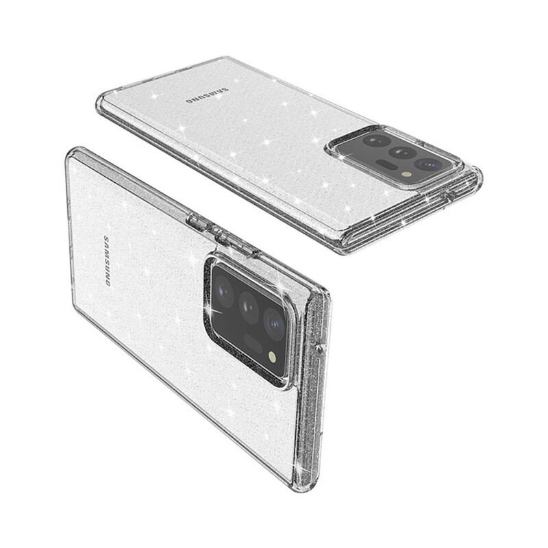 Capa Para Samsung Galaxy Note 20 Ultra Glitter Em Pó