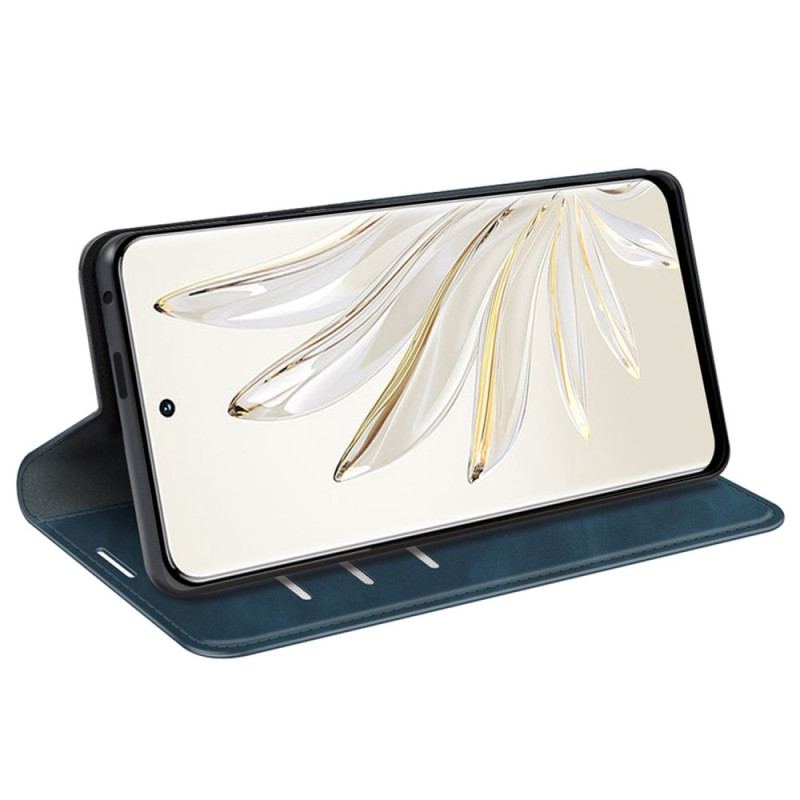 Capa De Celular Para Honor 70 Flip Suavidade Ao Toque Da Pele