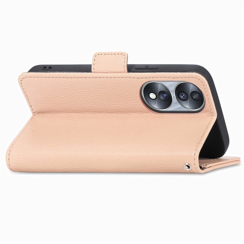 Capa Flip Para Honor 70 Flores 3d