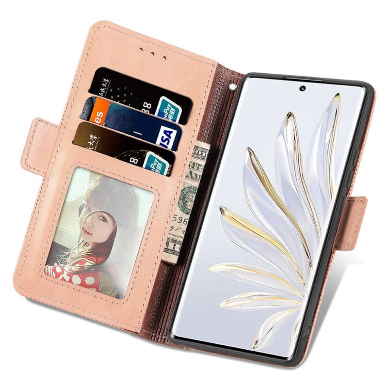 Capa Flip Para Honor 70 À Moda