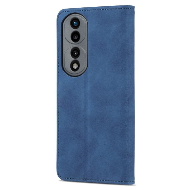 Capa Folio Para Honor 70 Efeito Couro Azns
