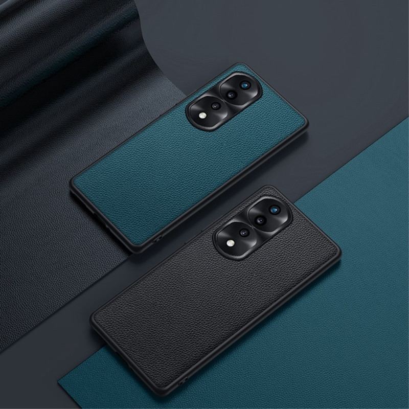 Capa Para Honor 70 Couro Lichia Genuíno