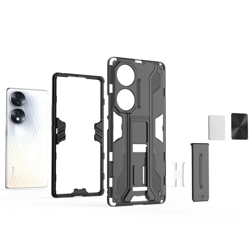 Capa Para Honor 70 Suporte Removível Vertical E Horizontal