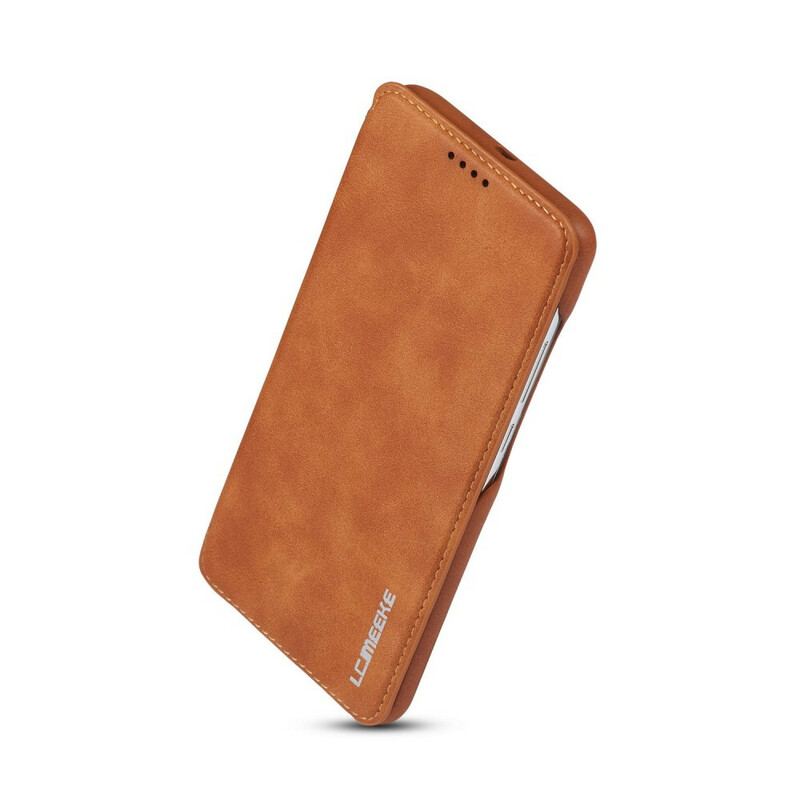 Capa De Celular Para Huawei P40 Flip Lc.imeeke Efeito Couro