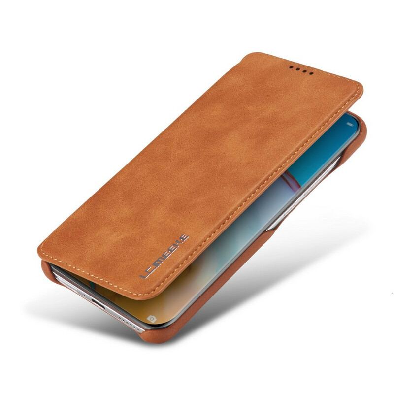 Capa De Celular Para Huawei P40 Flip Lc.imeeke Efeito Couro