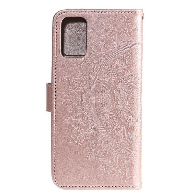 Capa Folio Para Huawei P40 Mandala Do Sol