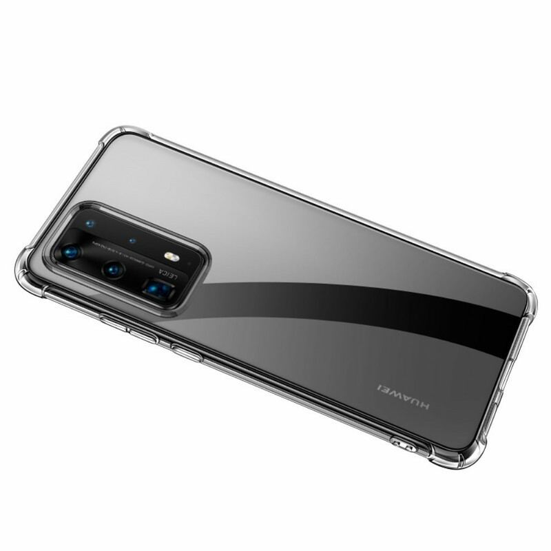 Capa Para Huawei P40 Almofadas Protetoras Leeu Transparentes