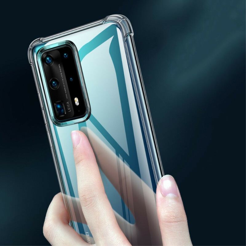 Capa Para Huawei P40 Almofadas Protetoras Leeu Transparentes