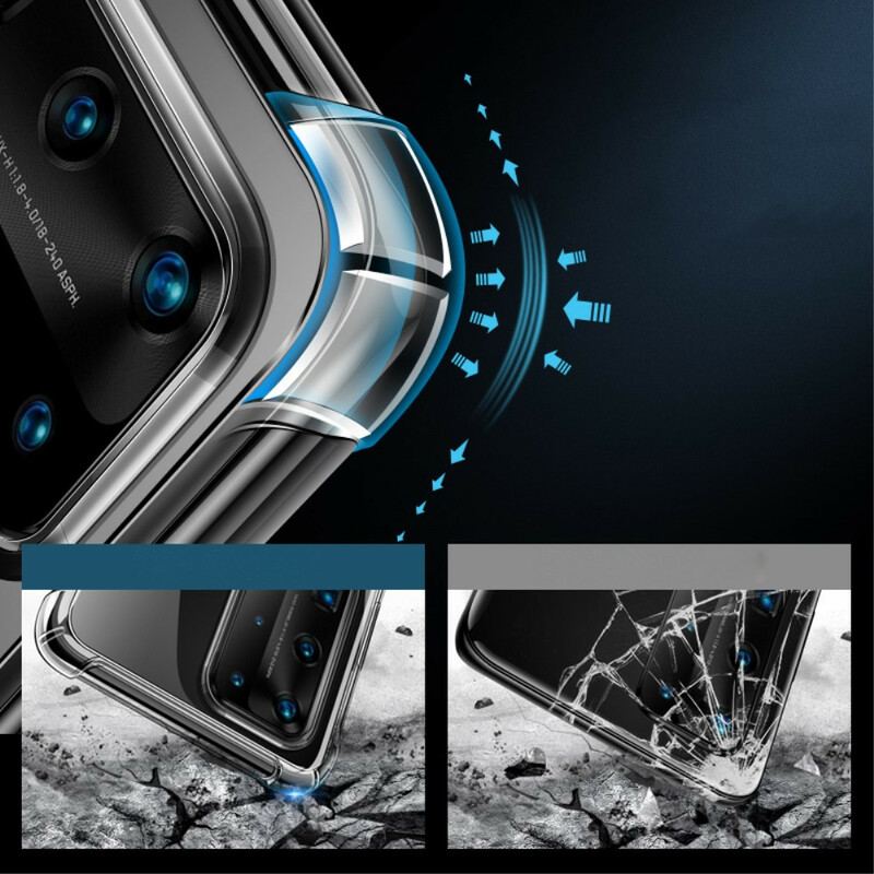 Capa Para Huawei P40 Almofadas Protetoras Leeu Transparentes