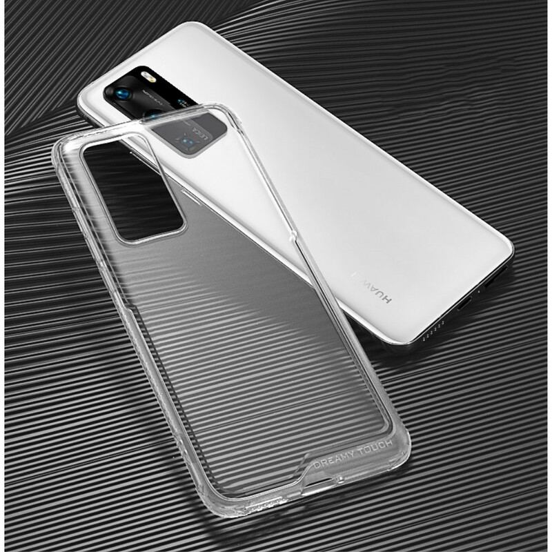 Capa Para Huawei P40 Bordas Chanfradas Híbridas Leeu